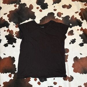 Children’s Place Girl’s Plain Black Shirt Size XL